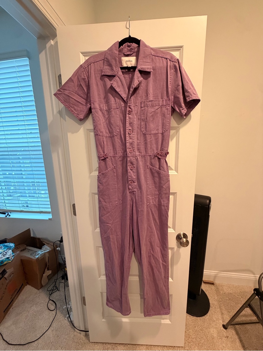 pistola Grover jumpsuit in color Orchid - Picture 2 of 4